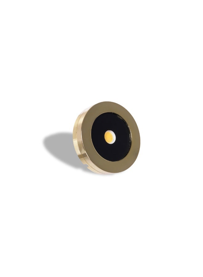 Decorative Spotlight 5 Watt COB Round, Gold, Warm Jana Light JN-MZ60 quantity 3 - Image 1